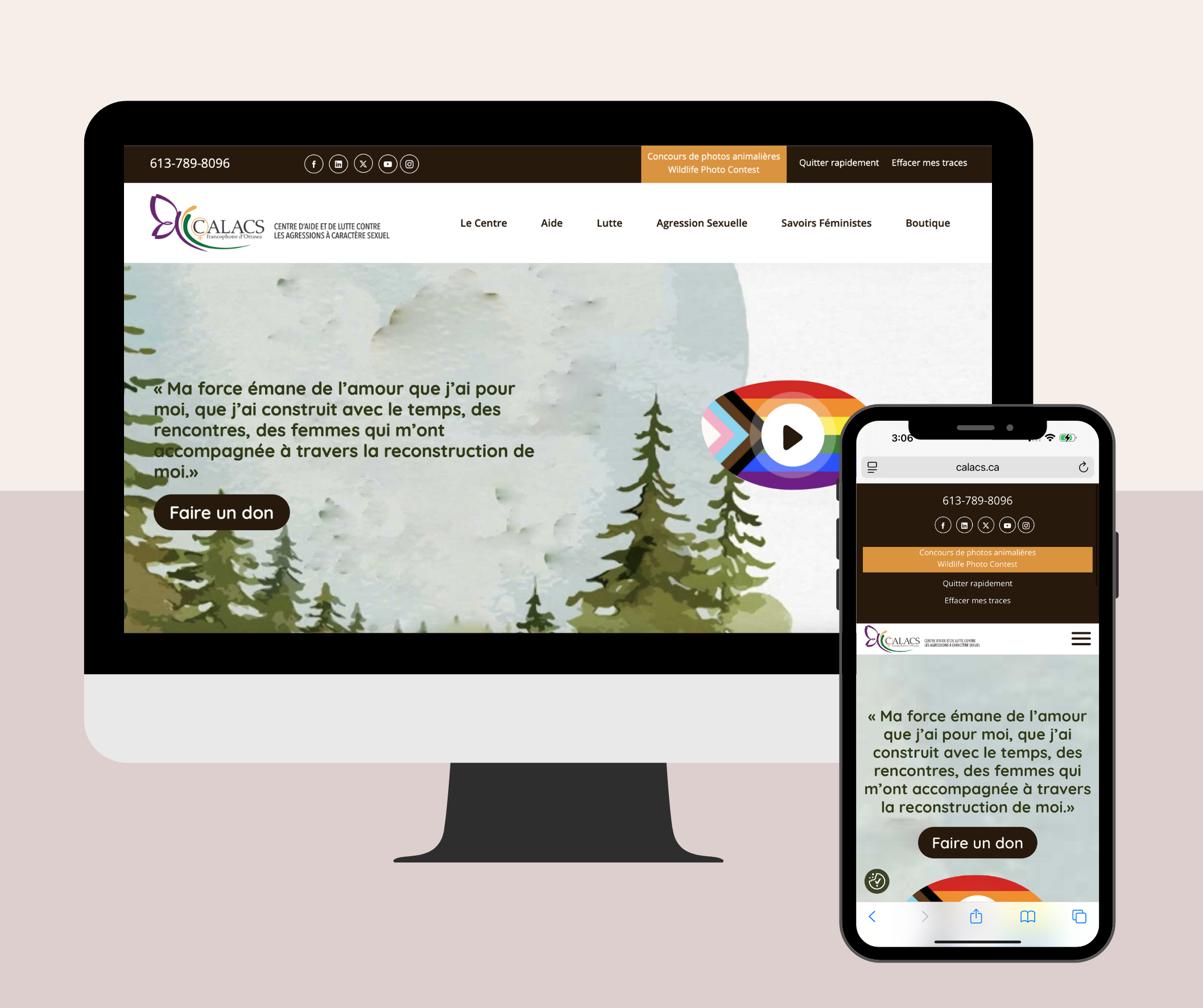 Site web Calacs