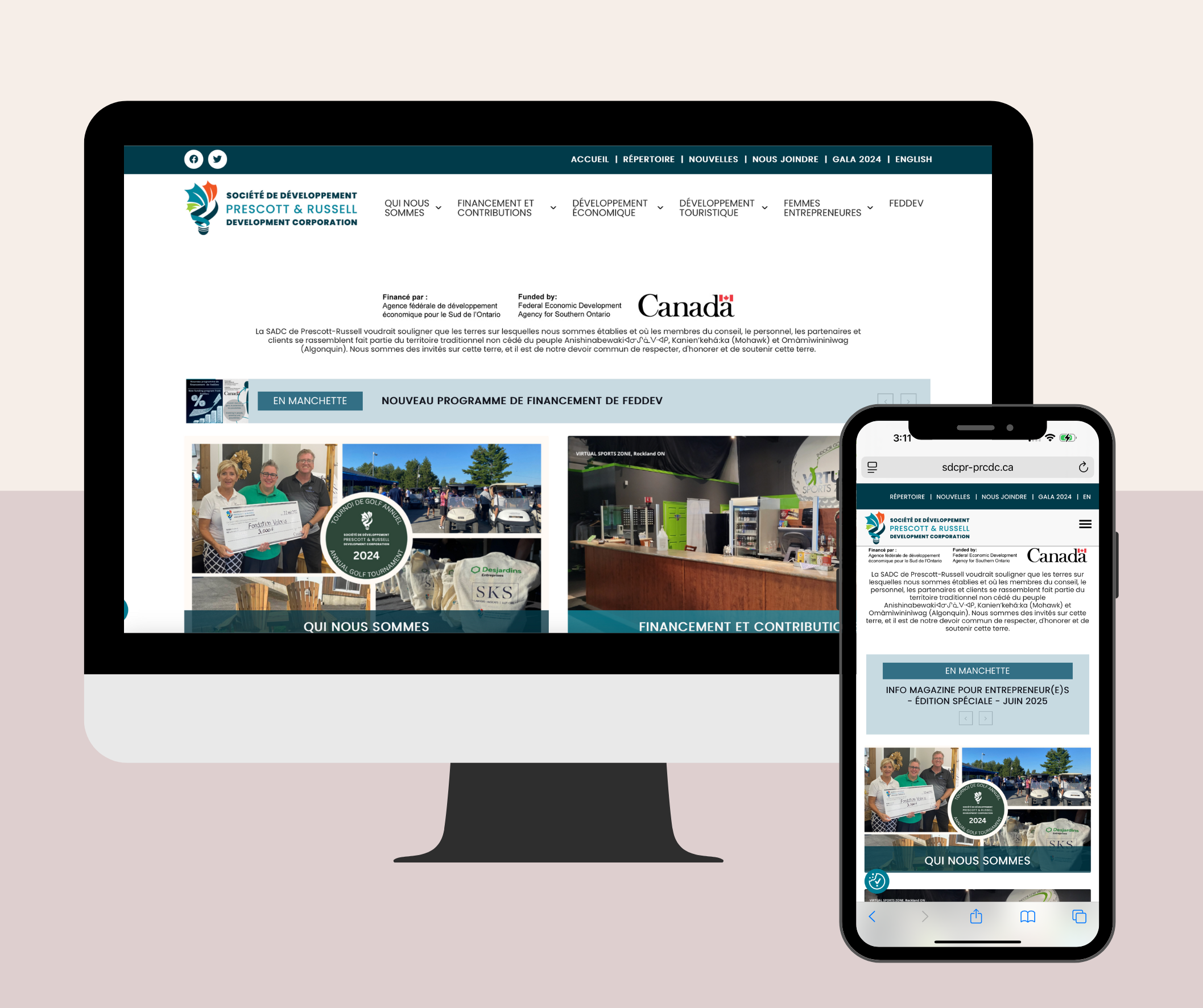 Site web - SDCPR