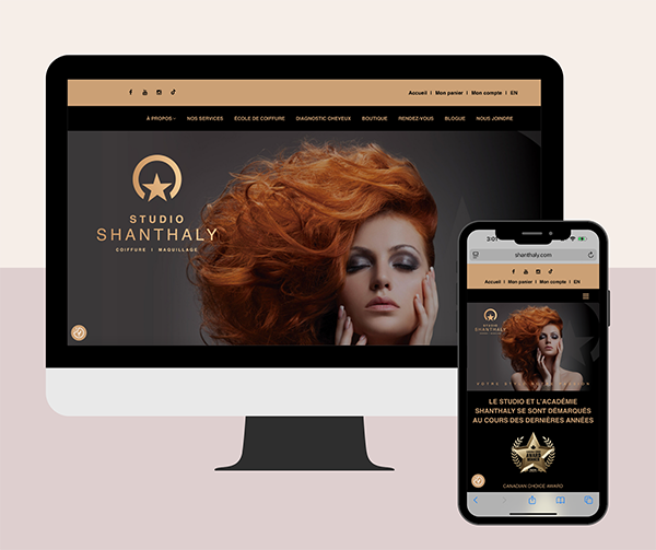 Site web Shanthaly