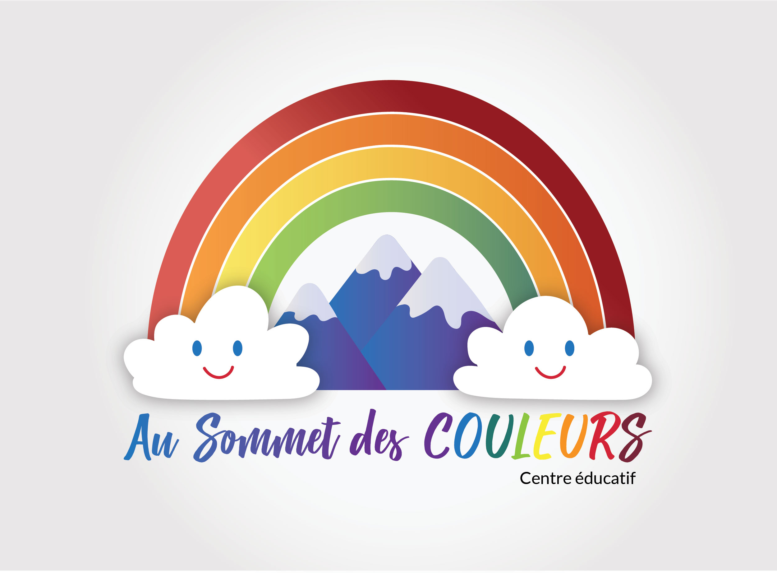 Logo Garderie Sommet des couleurs