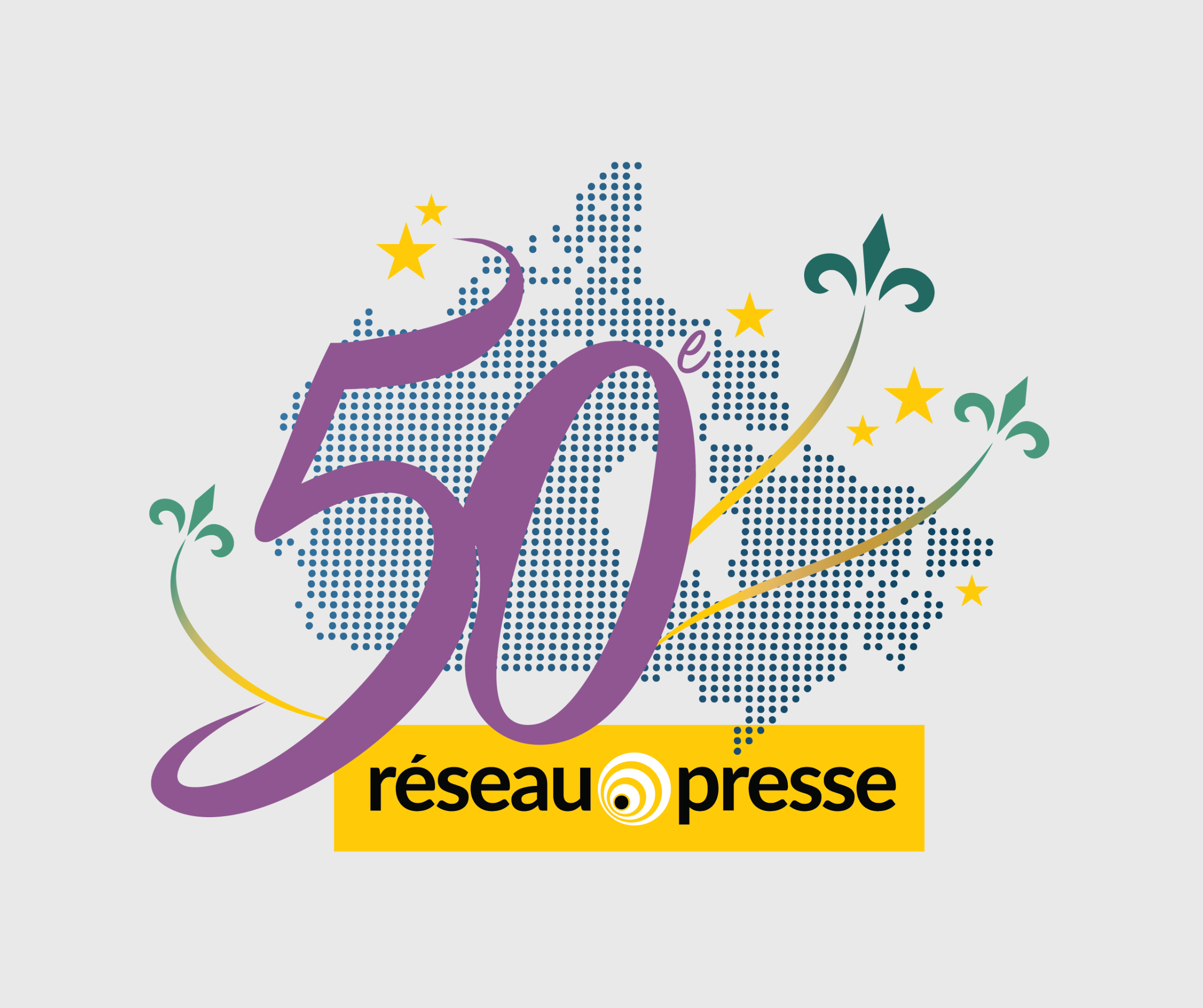 Logo 50e Réseau Presse